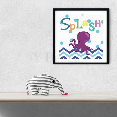Splash - Octopus Fine Art
