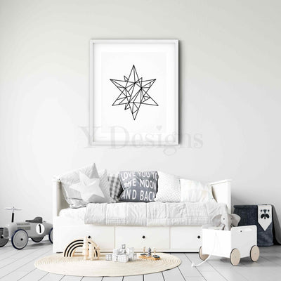 Geometric Star Fine Art